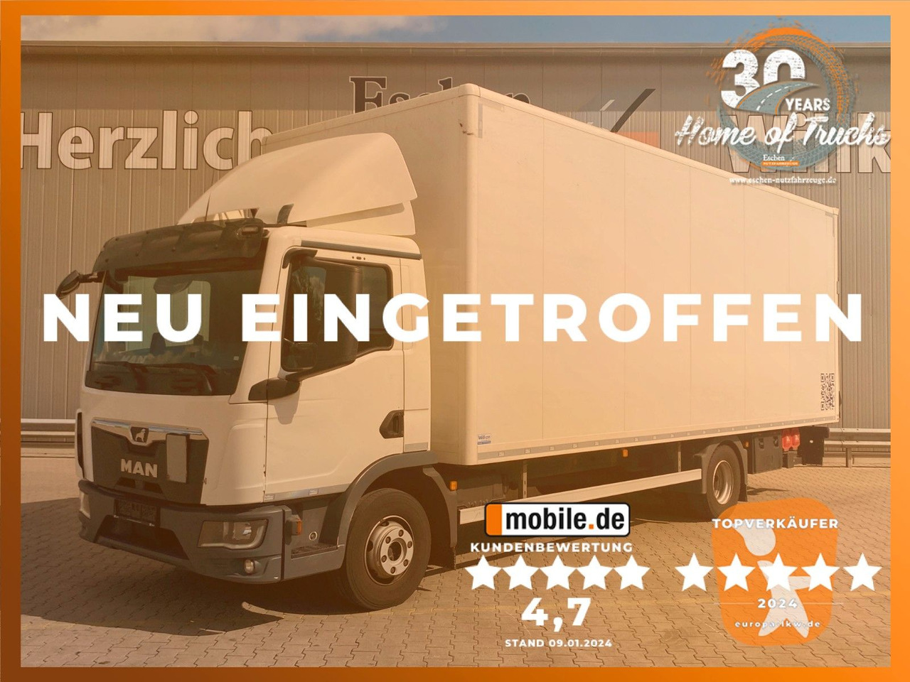 MAN TGL 12.220 Automatik*LBW*HU+BremseNEU*Navi*Kamer - Tovornjak zabojnik: slika 1 MAN TGL 12.220 Automatik*LBW*HU+BremseNEU*Navi*Kamer - Tovornjak zabojnik: slika 1