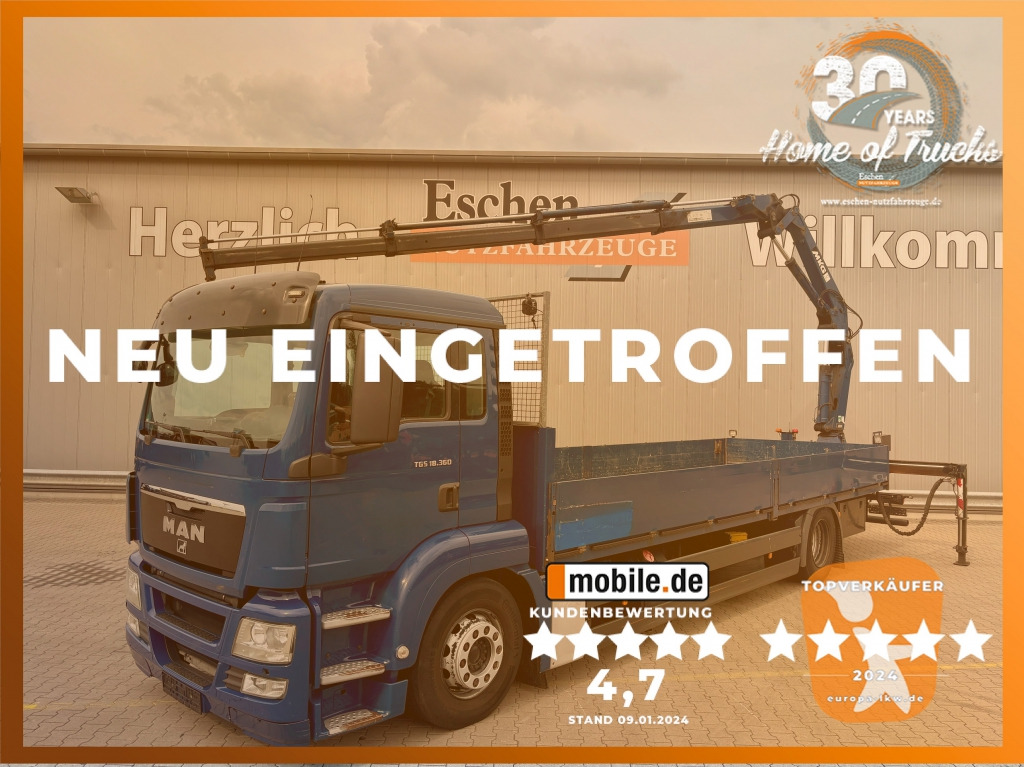 MAN TGS 18.360 4x2 LL / MKG HLK 121 Heckkran - Tovornjak s kesonom: slika 1 MAN TGS 18.360 4x2 LL / MKG HLK 121 Heckkran - Tovornjak s kesonom: slika 1