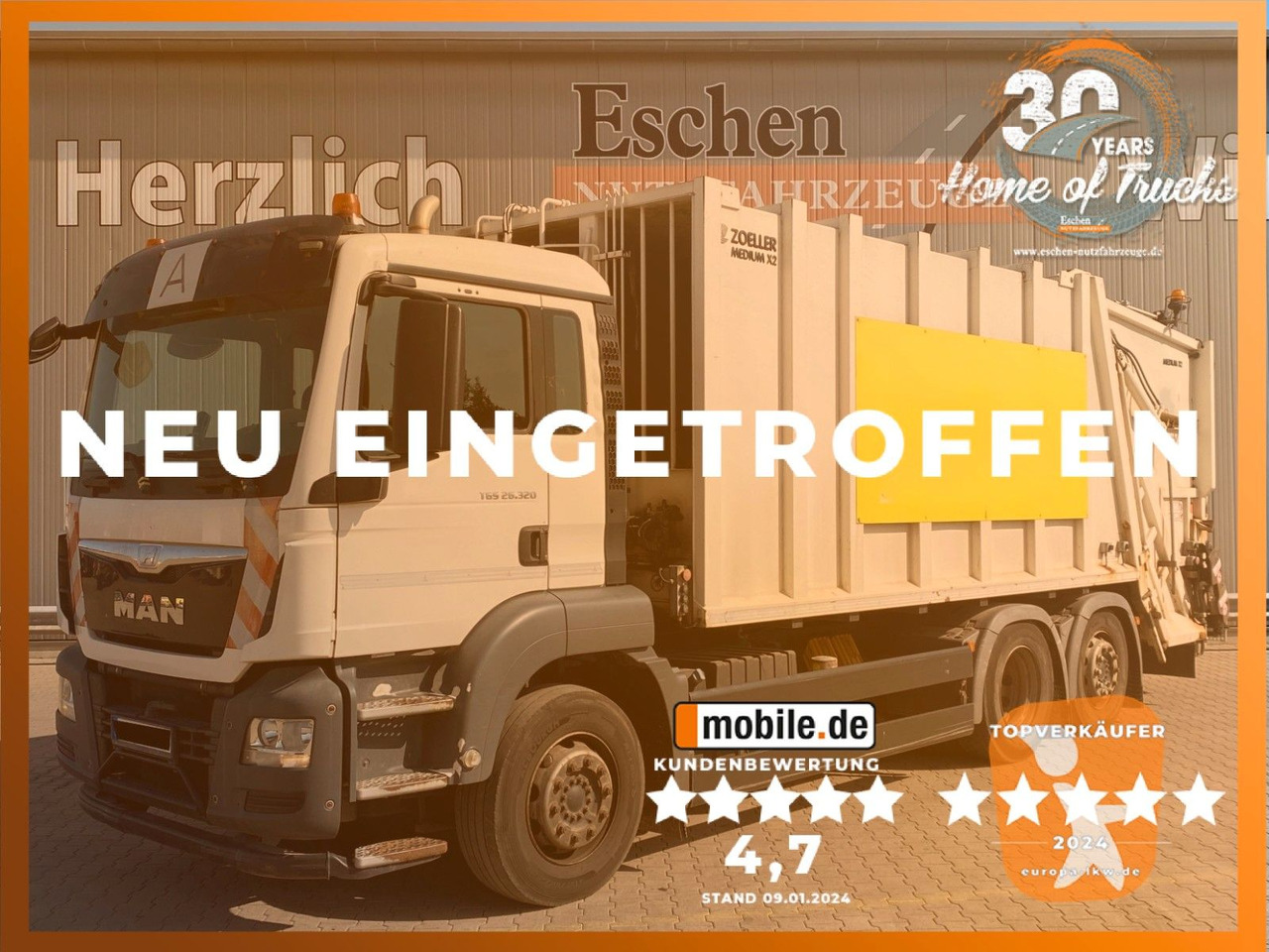 MAN TGS 26.320 6x2-4 | Zöller Medium X2EC24*3x Sitze - Smetarski tovornjak: slika 1 MAN TGS 26.320 6x2-4 | Zöller Medium X2EC24*3x Sitze - Smetarski tovornjak: slika 1