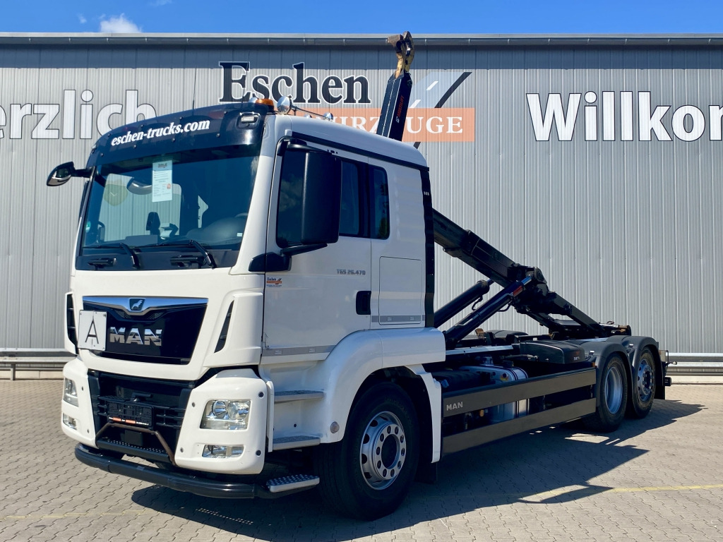 MAN TGS 26.470 6x2-4 BL / HIAB Aufbau - Kotalni prekucni tovornjak: slika 1 MAN TGS 26.470 6x2-4 BL / HIAB Aufbau - Kotalni prekucni tovornjak: slika 1