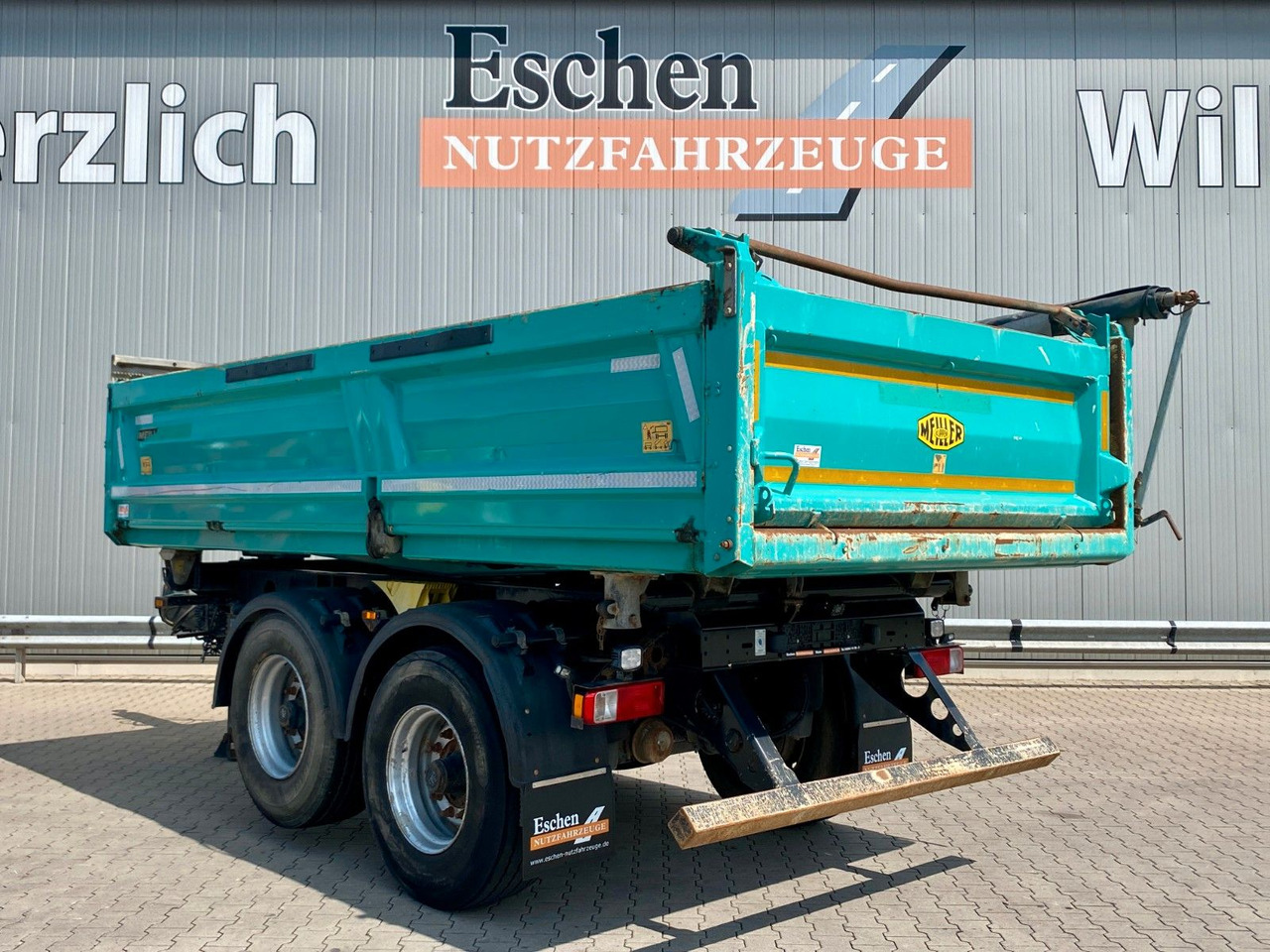 Meiller MZDA 18/23 | Bordmatik*Liftachse*Rollplane*BPW - Kiper prikolica: slika 3 Meiller MZDA 18/23 | Bordmatik*Liftachse*Rollplane*BPW - Kiper prikolica: slika 3