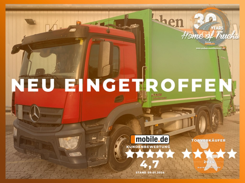 Mercedes-Benz 2533 L 6x2 - Smetarski tovornjak: slika 1 Mercedes-Benz 2533 L 6x2 - Smetarski tovornjak: slika 1