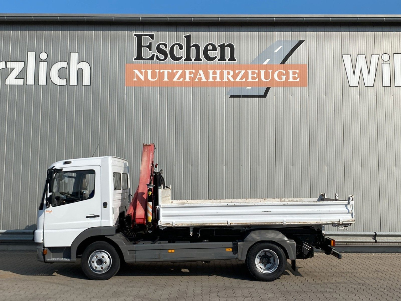Mercedes-Benz 818 Atego | Fassi F65*MEILLER*PKW-AHK*1.Hand - Tovornjak prekucnik, Tovornjak z dvigalom: slika 3 Mercedes-Benz 818 Atego | Fassi F65*MEILLER*PKW-AHK*1.Hand - Tovornjak prekucnik, Tovornjak z dvigalom: slika 3