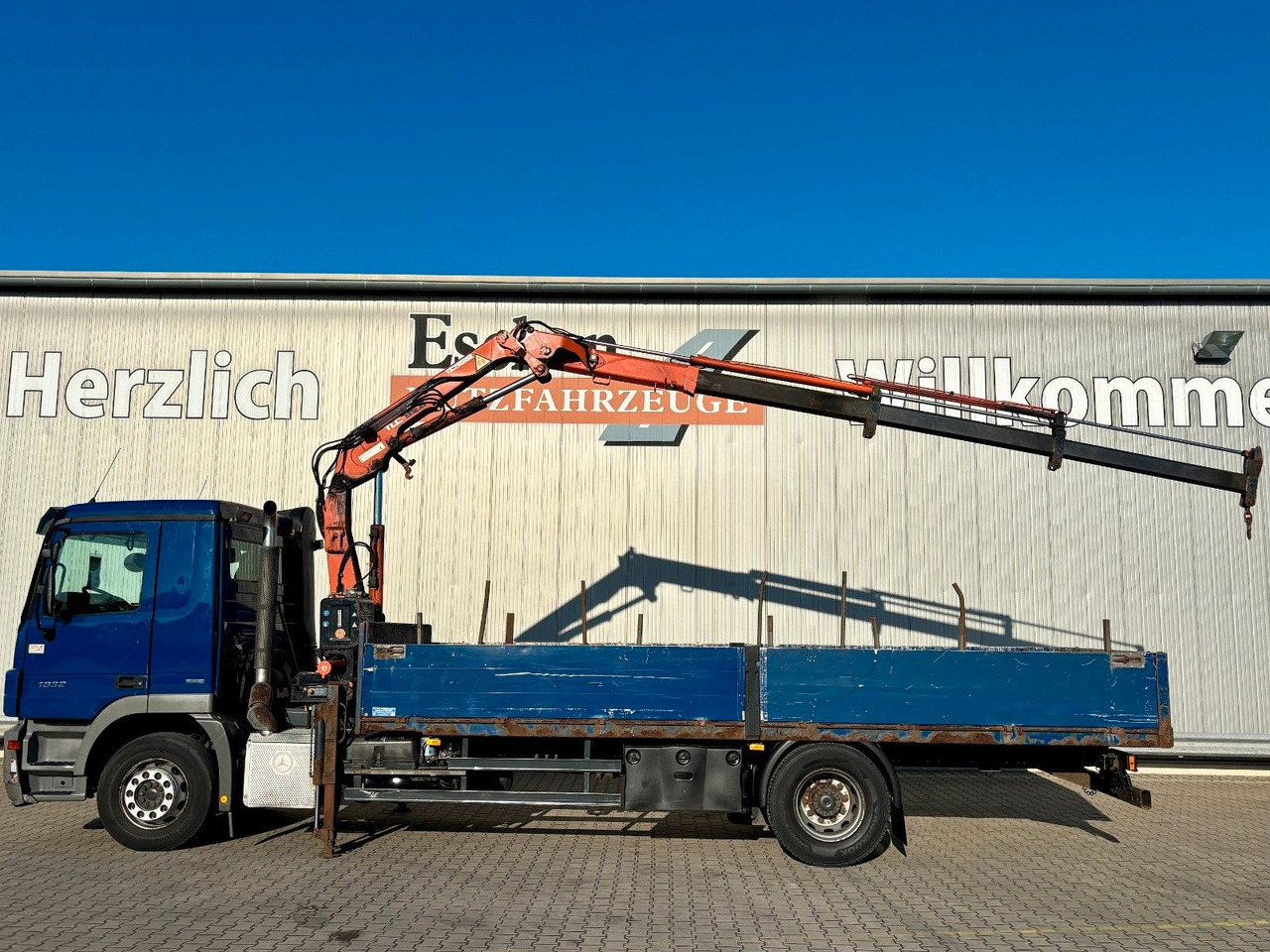 Mercedes-Benz Actros 1832 I Terex 85.2A3*9,10m*Telligent*Klima - Tovornjak s kesonom, Tovornjak z dvigalom: slika 2 Mercedes-Benz Actros 1832 I Terex 85.2A3*9,10m*Telligent*Klima - Tovornjak s kesonom, Tovornjak z dvigalom: slika 2