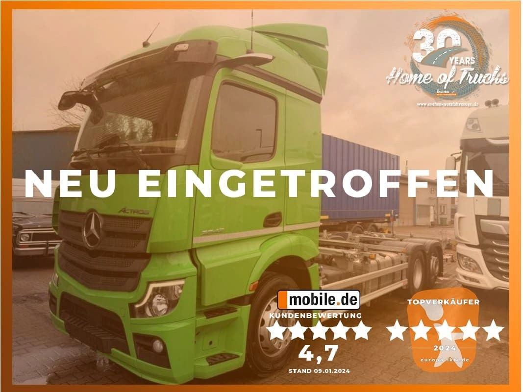 Mercedes-Benz Actros MP5 2542 L|Ohne EZ*Lenkachse*Ladebordwand - Kontejnerski tovornjak/ Tovornjak z zamenljivim tovoriščem: slika 1 Mercedes-Benz Actros MP5 2542 L|Ohne EZ*Lenkachse*Ladebordwand - Kontejnerski tovornjak/ Tovornjak z zamenljivim tovoriščem: slika 1