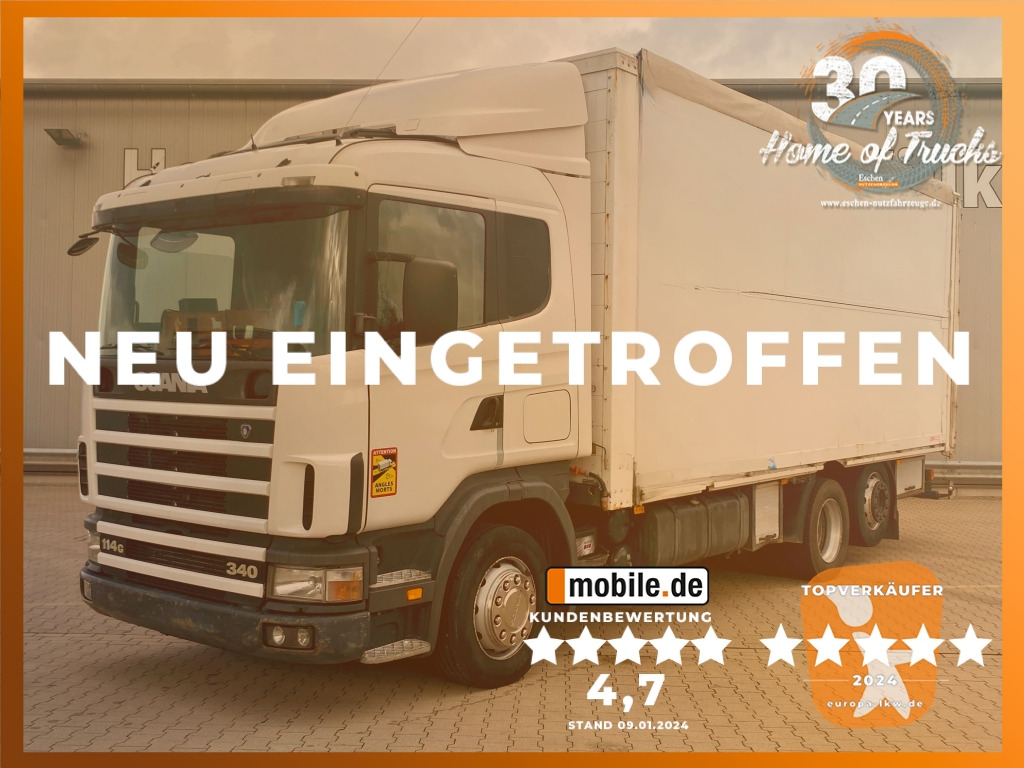 Scania 114 G 340 / 6x2 BL - Tovornjak s ponjavo: slika 1 Scania 114 G 340 / 6x2 BL - Tovornjak s ponjavo: slika 1