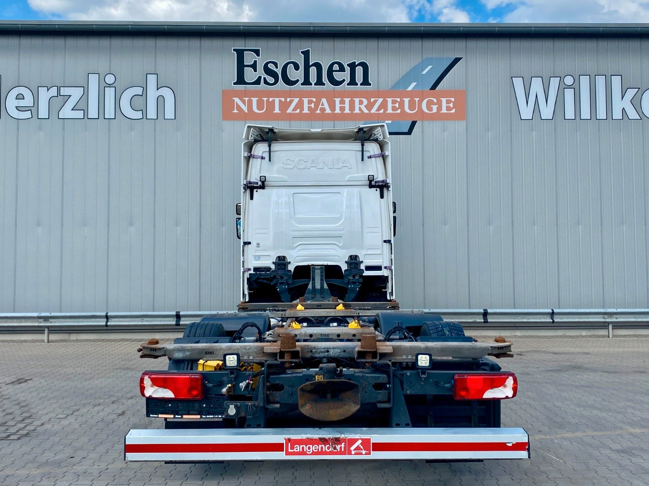 Scania R 450 B 6x2*4 BDF | Retarder*AHK*Lift*SDG Rahmen - Kontejnerski tovornjak/ Tovornjak z zamenljivim tovoriščem: slika 4 Scania R 450 B 6x2*4 BDF | Retarder*AHK*Lift*SDG Rahmen - Kontejnerski tovornjak/ Tovornjak z zamenljivim tovoriščem: slika 4