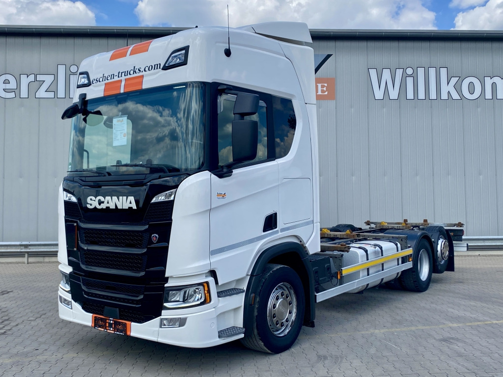 Scania R 450 B 6x2*4 NB - Kontejnerski tovornjak/ Tovornjak z zamenljivim tovoriščem: slika 1 Scania R 450 B 6x2*4 NB - Kontejnerski tovornjak/ Tovornjak z zamenljivim tovoriščem: slika 1