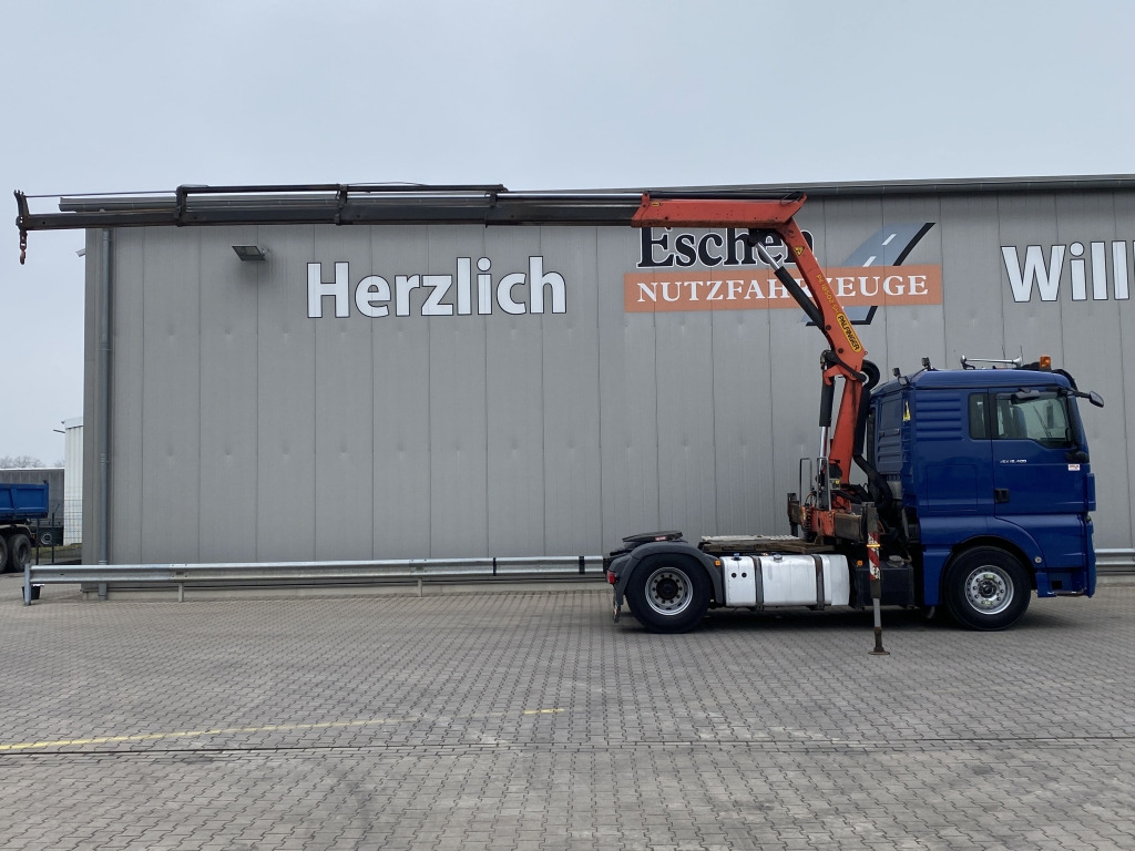 Vlačilec MAN TGX 18.400 4x2 BLS / Palfinger PK18.502 Kran: slika 7