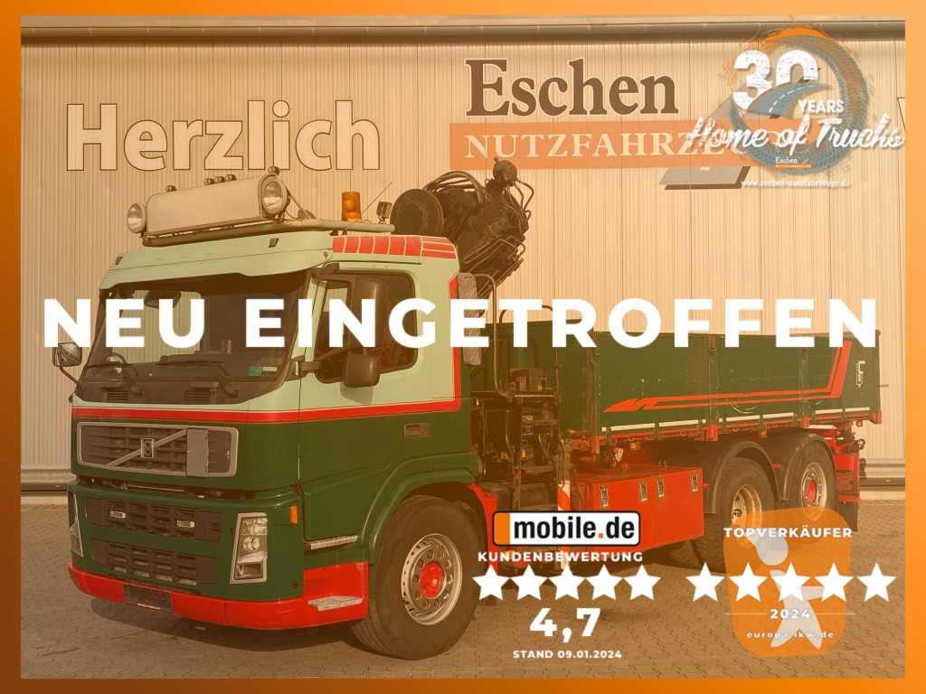 Volvo FM 340 6x2 / HIAB 144 E-3 DUO Faltkran - Tovornjak prekucnik, Tovornjak z dvigalom: slika 1 Volvo FM 340 6x2 / HIAB 144 E-3 DUO Faltkran - Tovornjak prekucnik, Tovornjak z dvigalom: slika 1