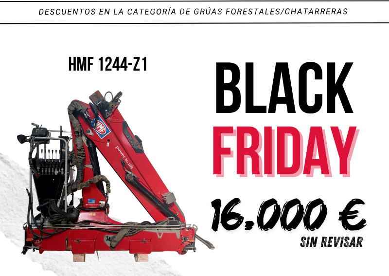 Grúa HMF 1244-Z1 - Paletno dvigalo za Tovornjak: slika 5 Grúa HMF 1244-Z1 - Paletno dvigalo za Tovornjak: slika 5