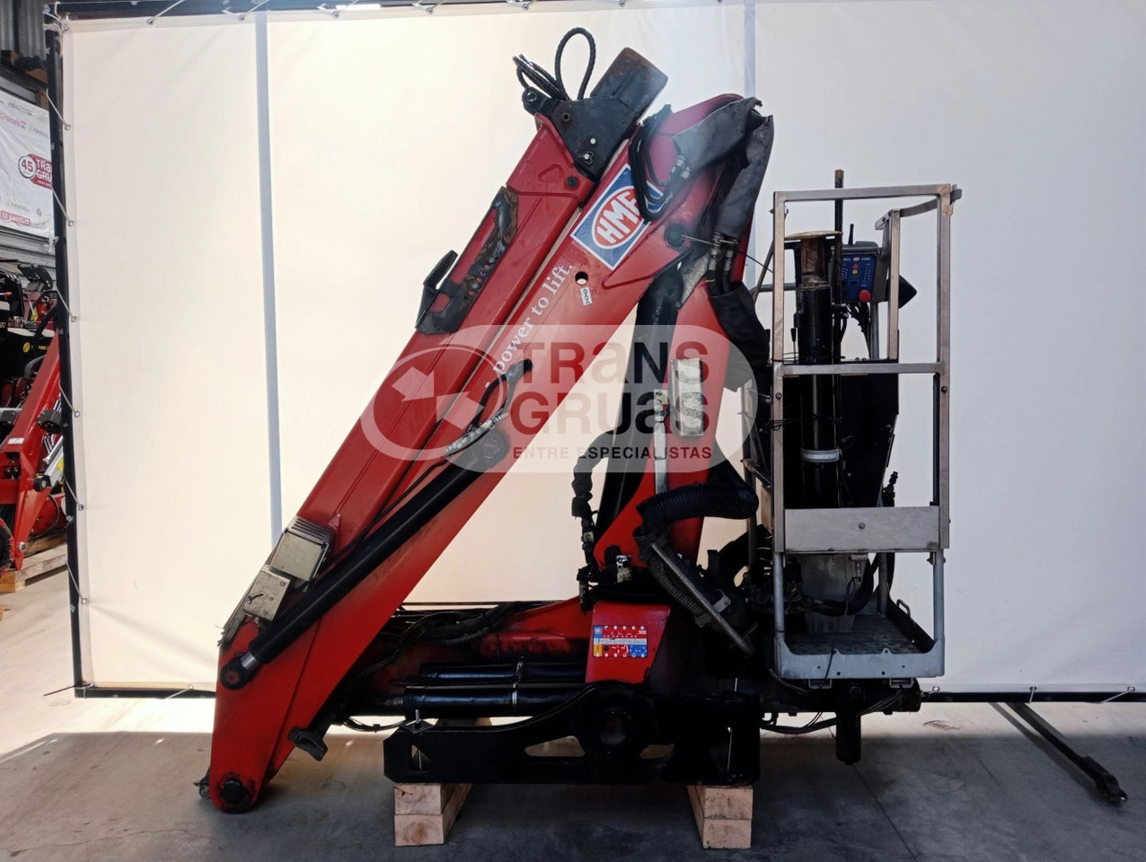 Grúa HMF 1244-Z1 - Paletno dvigalo za Tovornjak: slika 1 Grúa HMF 1244-Z1 - Paletno dvigalo za Tovornjak: slika 1