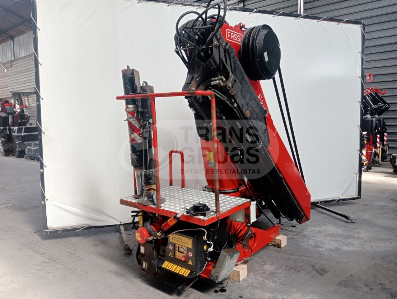 Grúa hidráulica Fassi F215AC.2.24 - Paletno dvigalo: slika 3 Grúa hidráulica Fassi F215AC.2.24 - Paletno dvigalo: slika 3