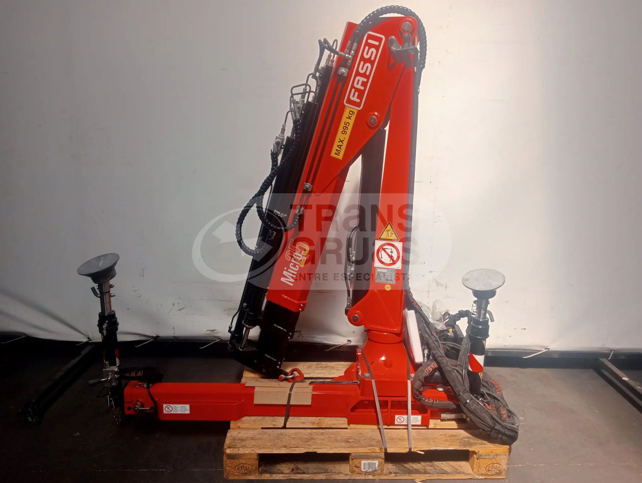Grúa hidráulica Fassi micro M25A.13 Seminueva - Paletno dvigalo: slika 1 Grúa hidráulica Fassi micro M25A.13 Seminueva - Paletno dvigalo: slika 1