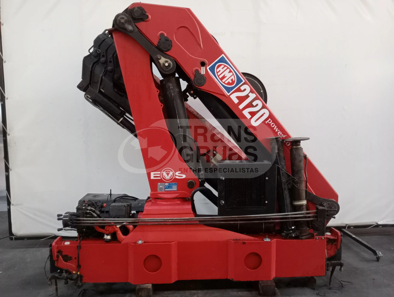 Grúa hidráulica HMF 2120 K4 - Paletno dvigalo: slika 1 Grúa hidráulica HMF 2120 K4 - Paletno dvigalo: slika 1