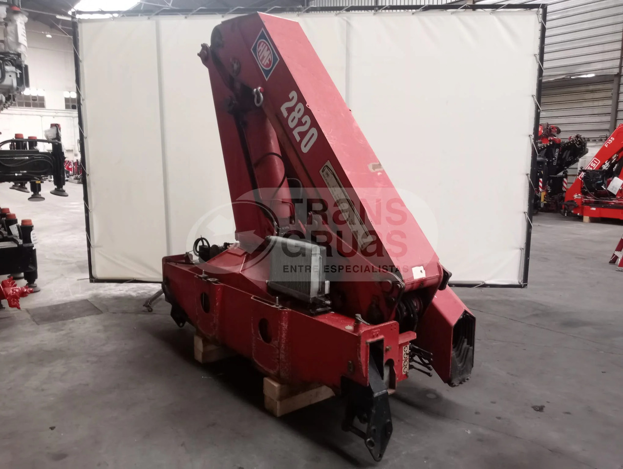 Grúa hidráulica HMF 2823 K6 - Paletno dvigalo: slika 5 Grúa hidráulica HMF 2823 K6 - Paletno dvigalo: slika 5