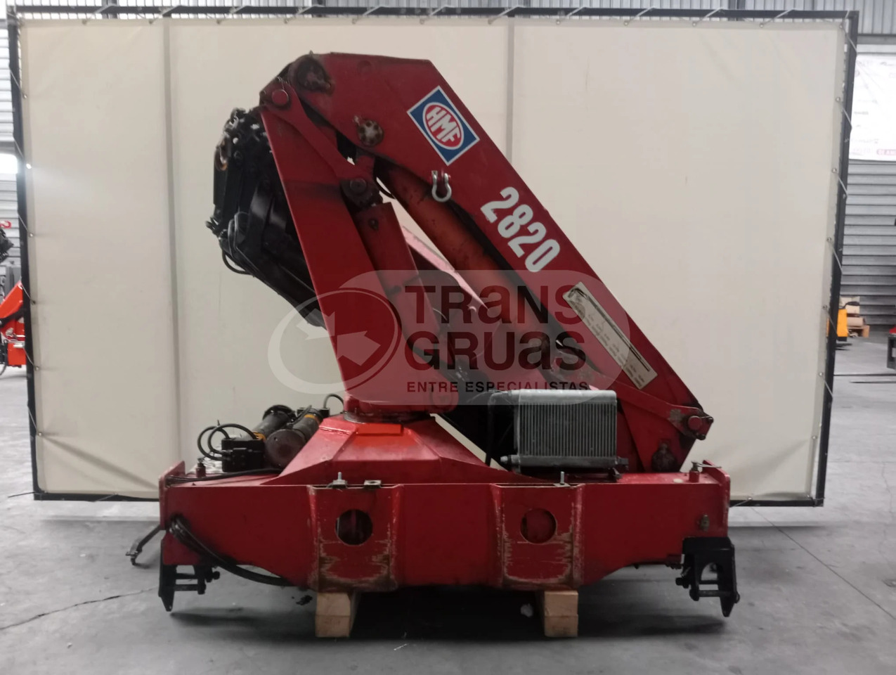 Grúa hidráulica HMF 2823 K6 - Paletno dvigalo: slika 2 Grúa hidráulica HMF 2823 K6 - Paletno dvigalo: slika 2