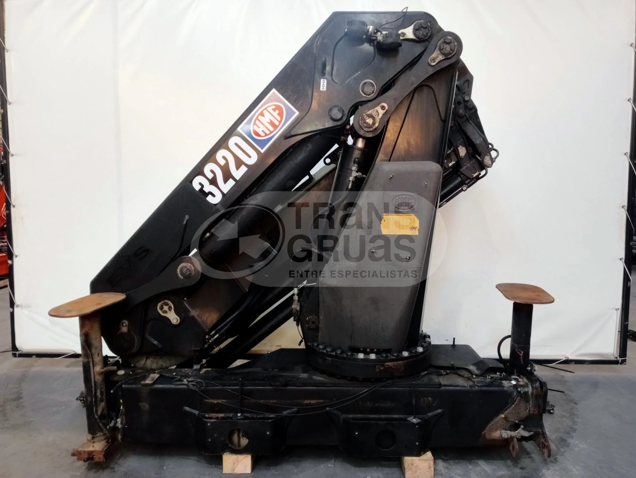 Grúa hidráulica HMF 3220 K5 - Paletno dvigalo: slika 2 Grúa hidráulica HMF 3220 K5 - Paletno dvigalo: slika 2