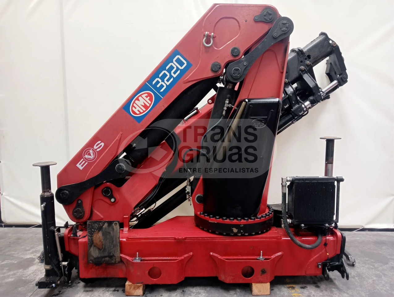 Grúa hidráulica HMF 3220 K6 - Paletno dvigalo: slika 1 Grúa hidráulica HMF 3220 K6 - Paletno dvigalo: slika 1