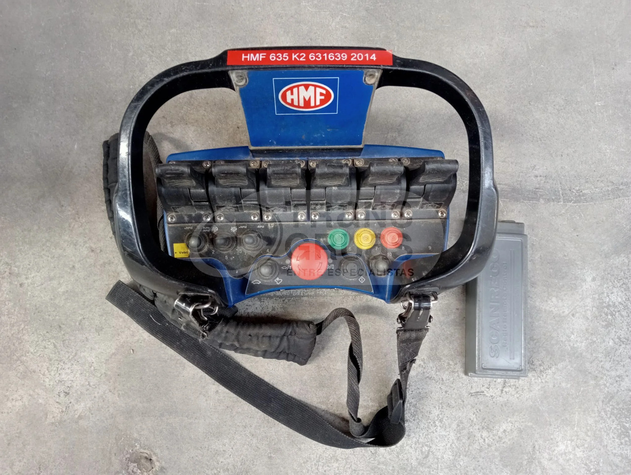 Grúa hidráulica HMF 635 K2 - Paletno dvigalo: slika 4 Grúa hidráulica HMF 635 K2 - Paletno dvigalo: slika 4