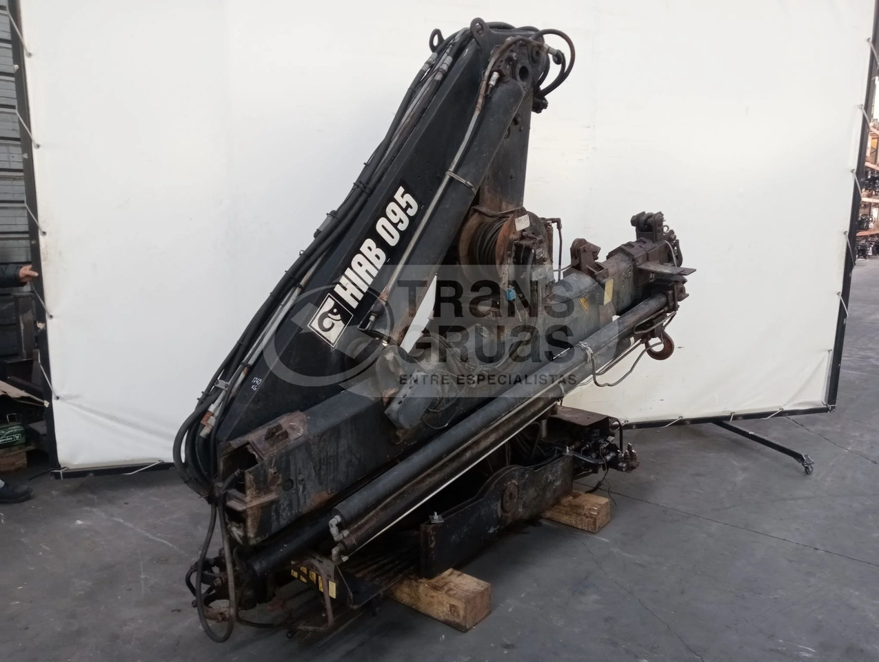 Grúa hidráulica Hiab 095-3 - Paletno dvigalo: slika 3 Grúa hidráulica Hiab 095-3 - Paletno dvigalo: slika 3