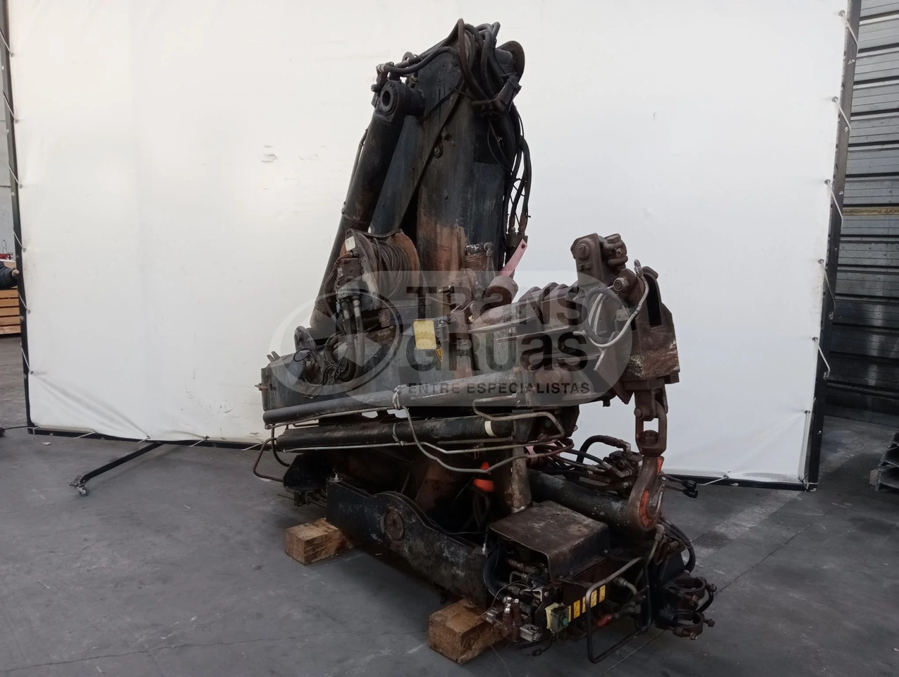 Grúa hidráulica Hiab 095-3 - Paletno dvigalo: slika 2 Grúa hidráulica Hiab 095-3 - Paletno dvigalo: slika 2