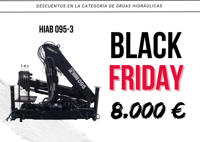 Grúa hidráulica Hiab 095-3 - Paletno dvigalo: slika 1 Grúa hidráulica Hiab 095-3 - Paletno dvigalo: slika 1