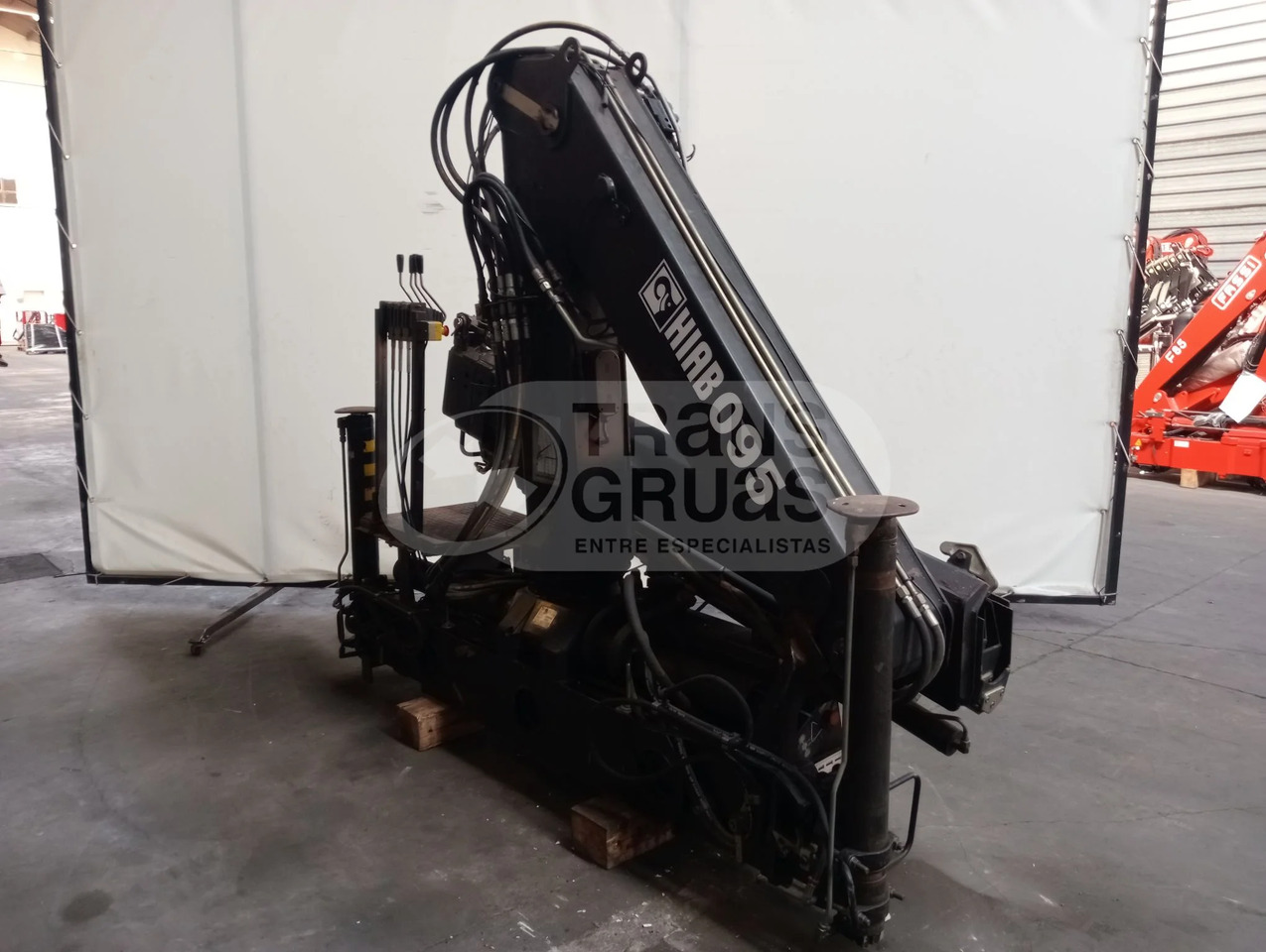 Grúa hidráulica Hiab 095-3 - Paletno dvigalo: slika 5 Grúa hidráulica Hiab 095-3 - Paletno dvigalo: slika 5