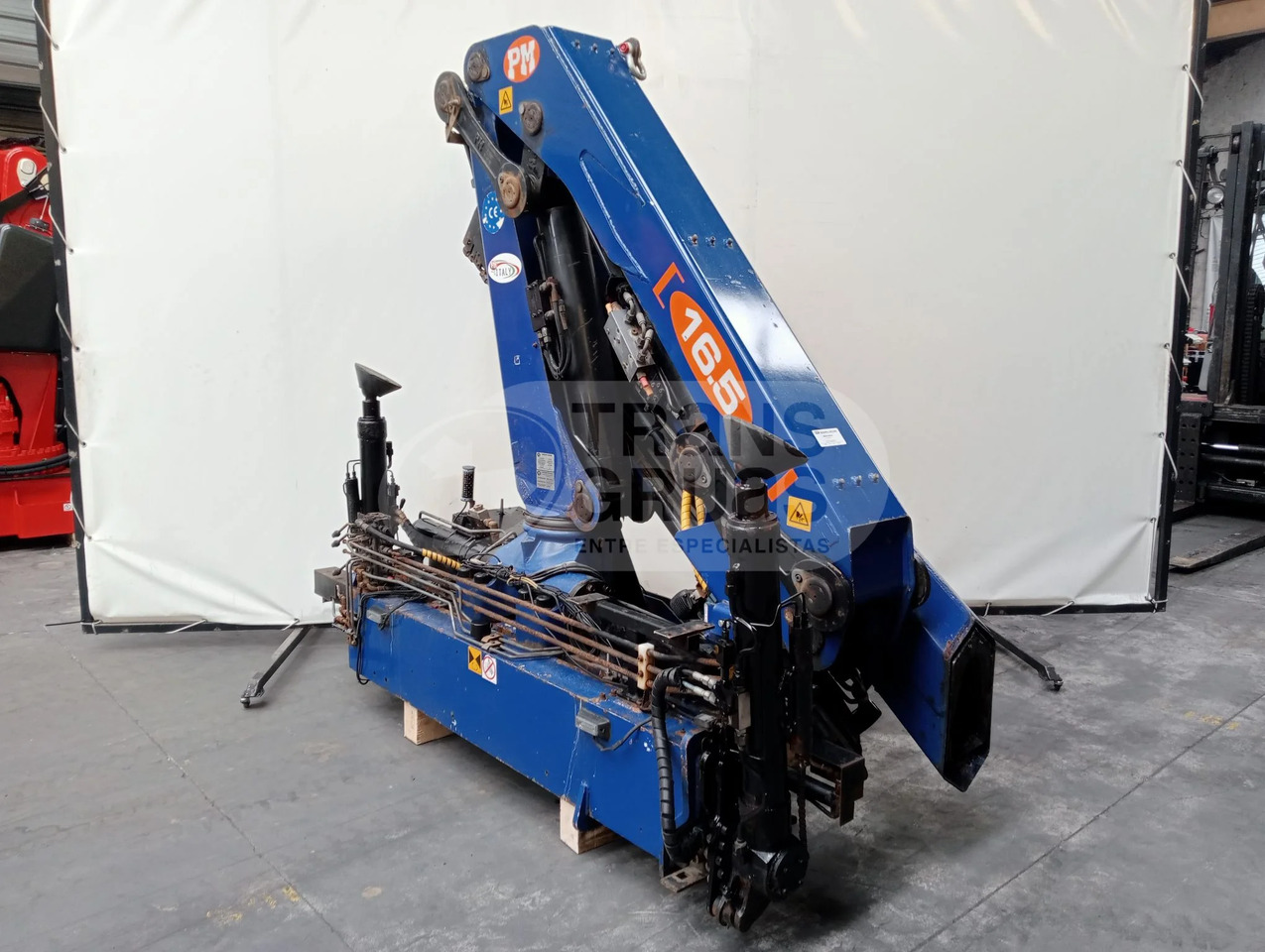 Grúa hidráulica PM 16524 - Paletno dvigalo: slika 4 Grúa hidráulica PM 16524 - Paletno dvigalo: slika 4