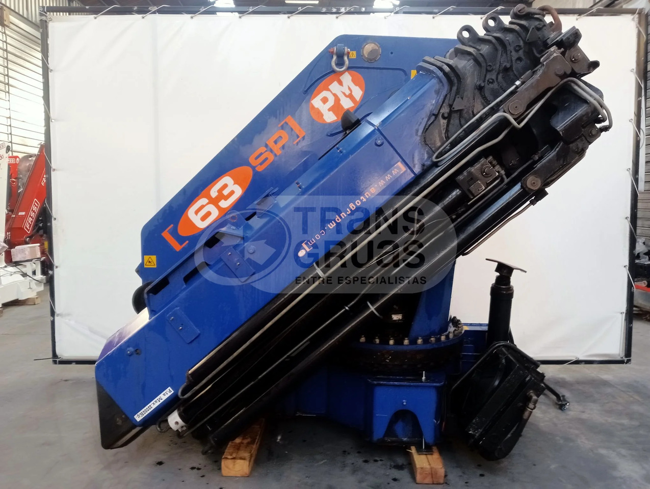 Grúa hidráulica PM 63 - Paletno dvigalo: slika 1 Grúa hidráulica PM 63 - Paletno dvigalo: slika 1