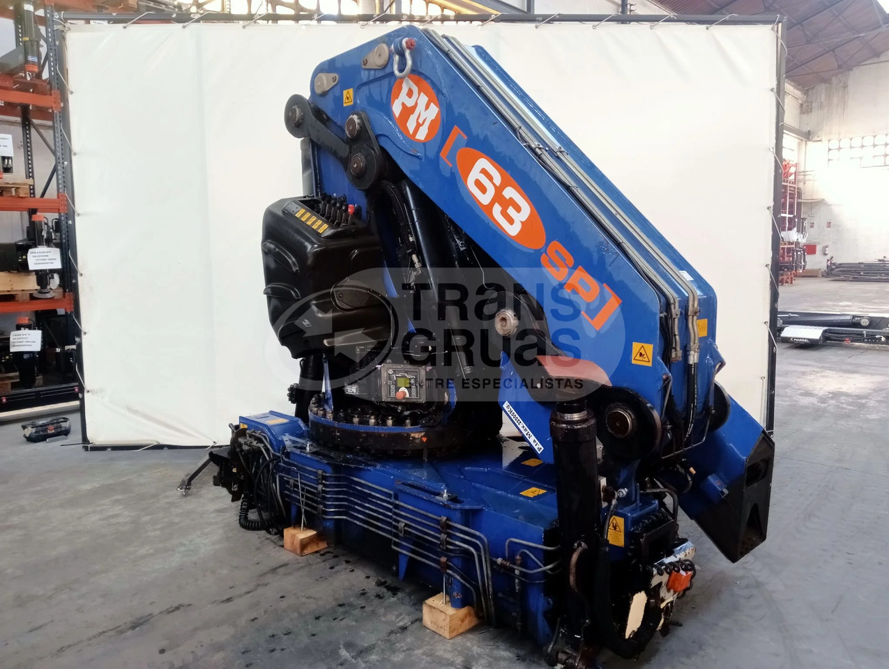 Grúa hidráulica PM 63 - Paletno dvigalo: slika 3 Grúa hidráulica PM 63 - Paletno dvigalo: slika 3