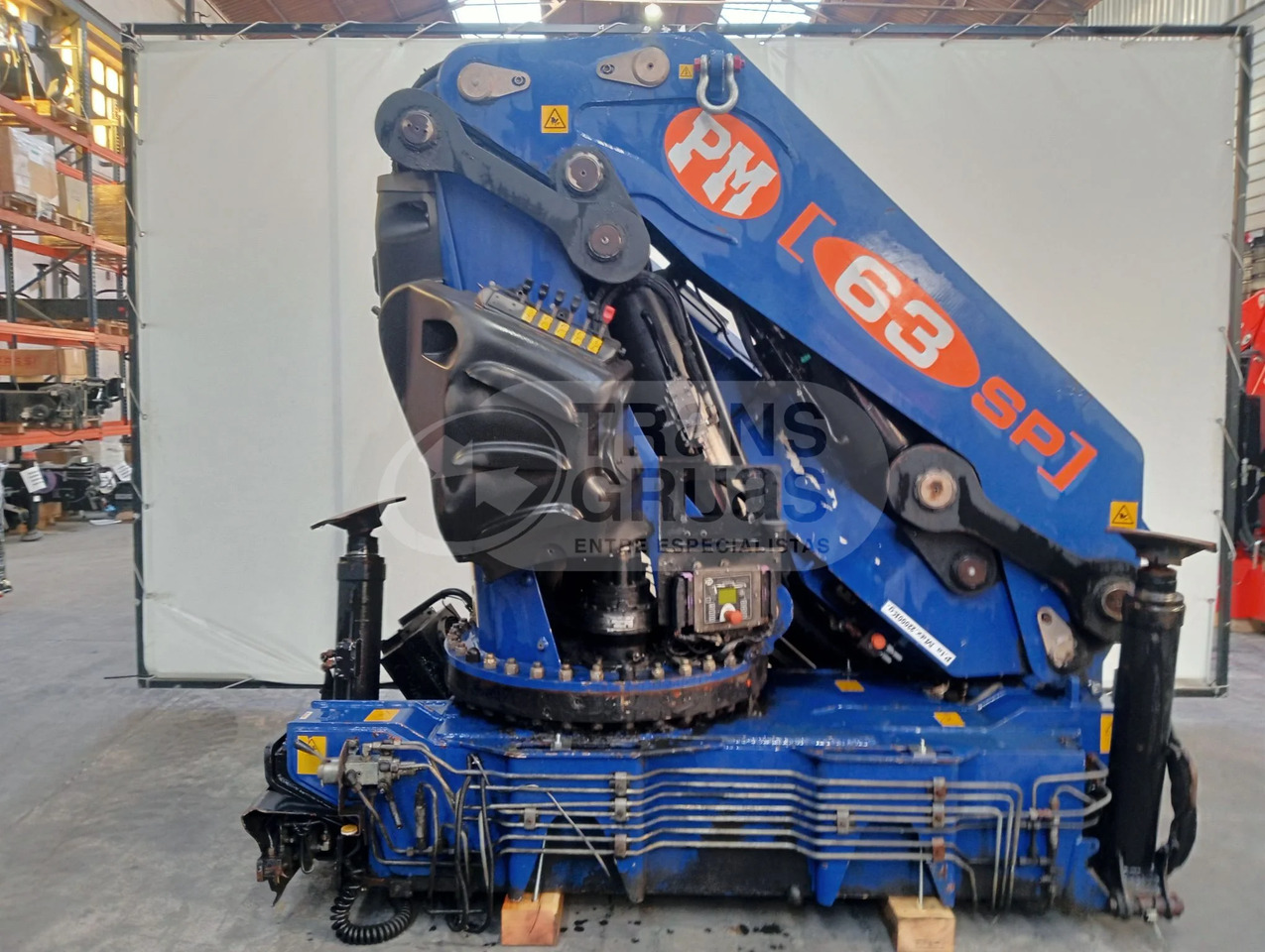 Grúa hidráulica PM 63 - Paletno dvigalo: slika 2 Grúa hidráulica PM 63 - Paletno dvigalo: slika 2