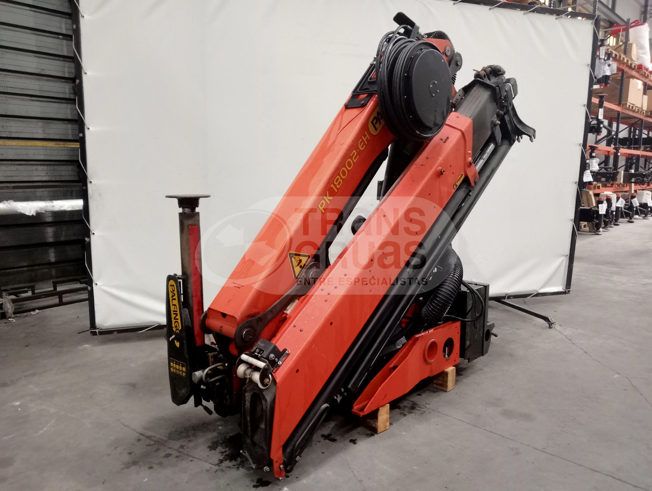Grúa hidráulica Palfinger PK 18002 EH - Paletno dvigalo: slika 2 Grúa hidráulica Palfinger PK 18002 EH - Paletno dvigalo: slika 2
