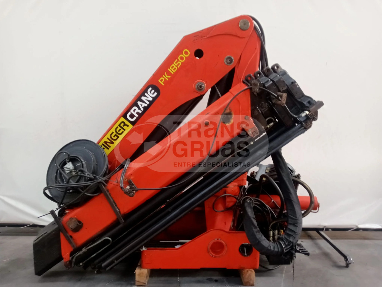Grúa hidráulica Palfinger PK 18500 - Paletno dvigalo: slika 1 Grúa hidráulica Palfinger PK 18500 - Paletno dvigalo: slika 1