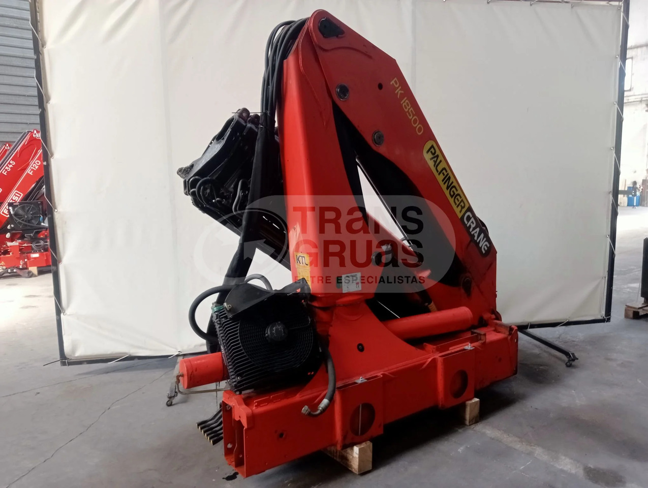 Grúa hidráulica Palfinger PK 18500 - Paletno dvigalo: slika 4 Grúa hidráulica Palfinger PK 18500 - Paletno dvigalo: slika 4