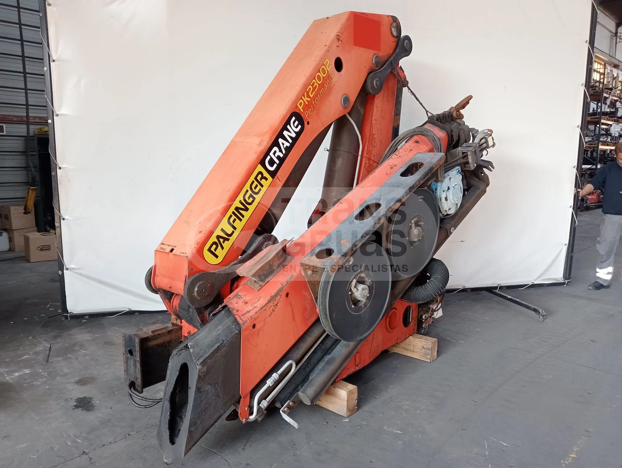 Grúa hidráulica Palfinger PK 23002 - Paletno dvigalo: slika 3 Grúa hidráulica Palfinger PK 23002 - Paletno dvigalo: slika 3
