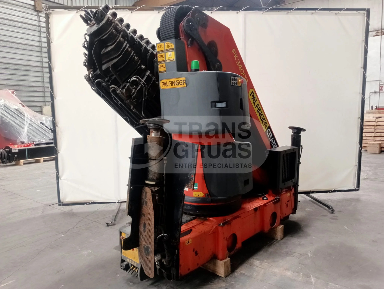 Grúa hidráulica Palfinger PK 34002 SH - Paletno dvigalo: slika 4 Grúa hidráulica Palfinger PK 34002 SH - Paletno dvigalo: slika 4