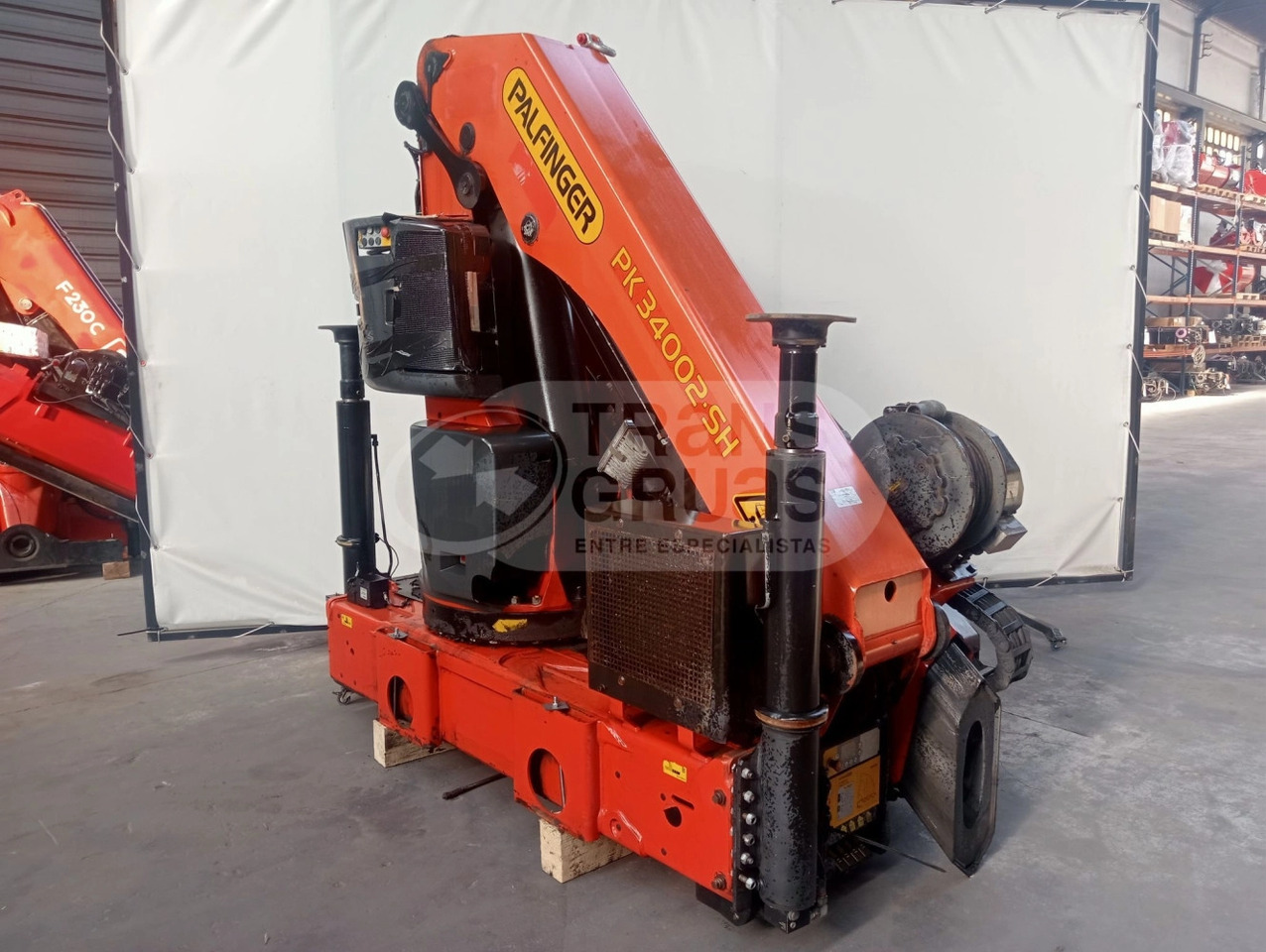 Grúa hidráulica Palfinger PK 34002 SH - Paletno dvigalo: slika 3 Grúa hidráulica Palfinger PK 34002 SH - Paletno dvigalo: slika 3