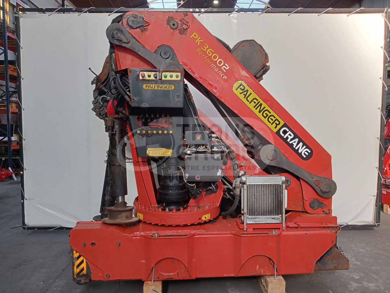 Grúa hidráulica Palfinger PK 36002 - Paletno dvigalo: slika 3 Grúa hidráulica Palfinger PK 36002 - Paletno dvigalo: slika 3