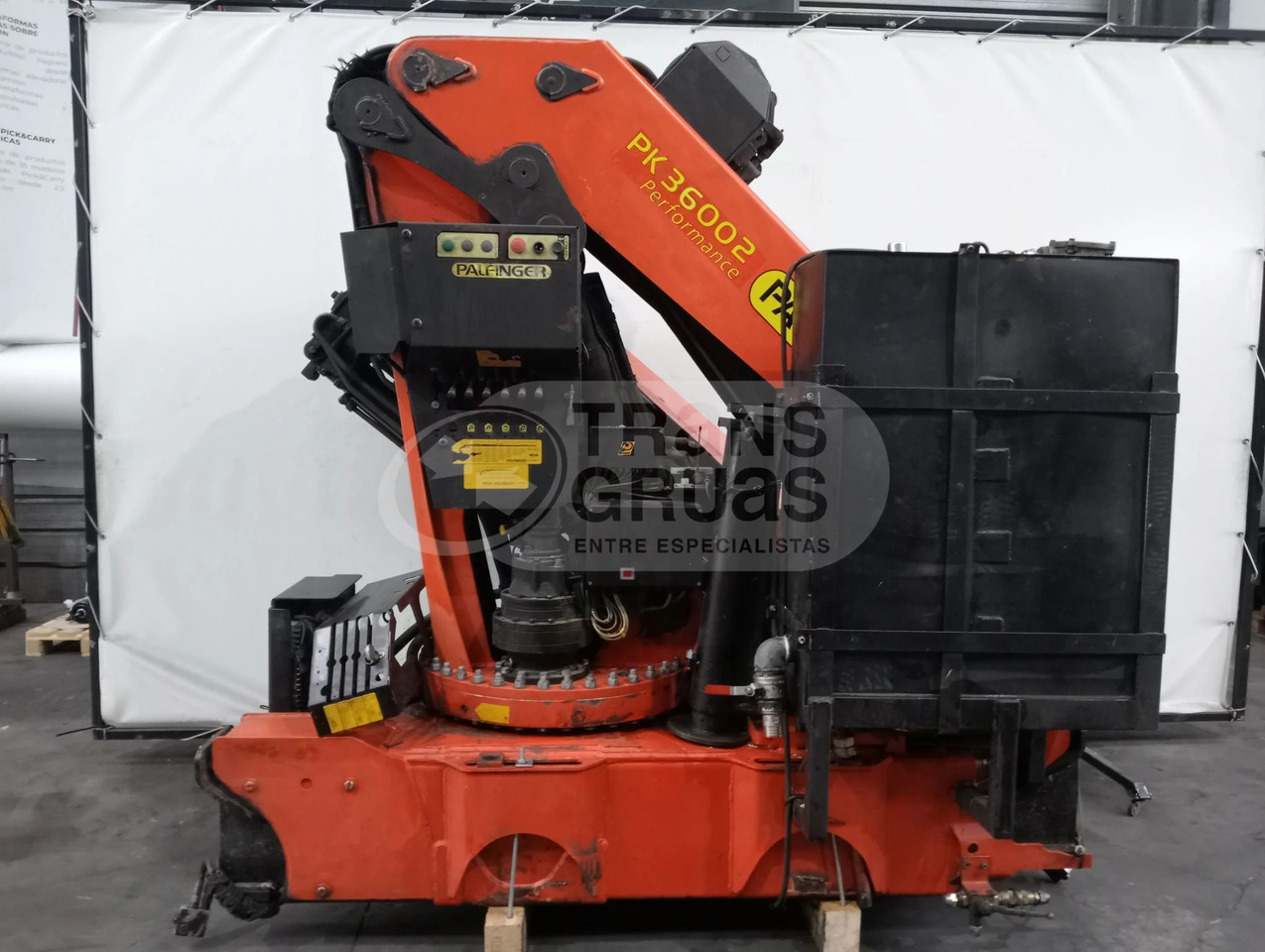 Grúa hidráulica Palfinger PK 36002 - Paletno dvigalo: slika 3 Grúa hidráulica Palfinger PK 36002 - Paletno dvigalo: slika 3