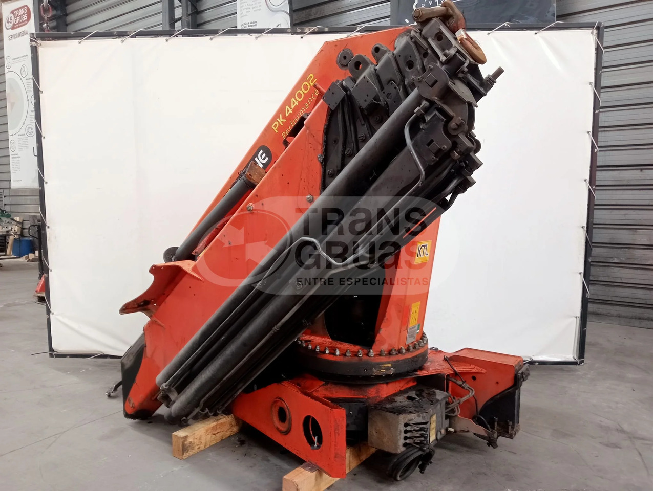 Grúa hodráulica Palfinger PK 44002 - Paletno dvigalo: slika 2 Grúa hodráulica Palfinger PK 44002 - Paletno dvigalo: slika 2