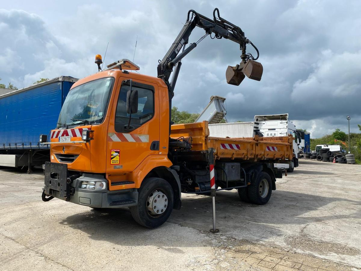 Renault Midlum 180 - Tovornjak prekucnik, Tovornjak z dvigalom: slika 5 Renault Midlum 180 - Tovornjak prekucnik, Tovornjak z dvigalom: slika 5