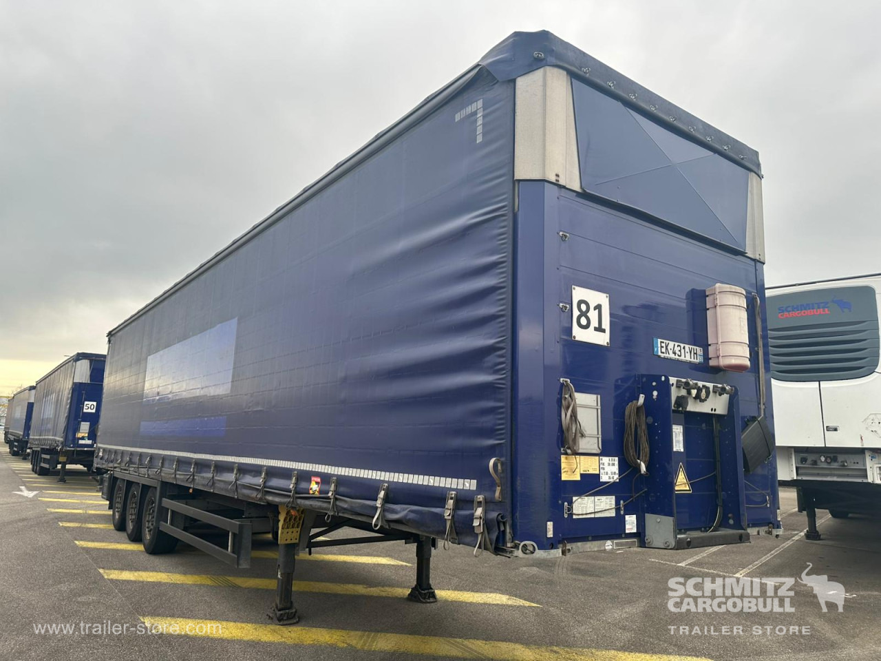 SCHMITZ Curtainsider Mega - Polprikolica s ponjavo: slika 1 SCHMITZ Curtainsider Mega - Polprikolica s ponjavo: slika 1