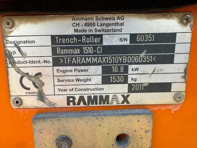 Ammann Rammax 1510-CI - Mini valjar: slika 5 Ammann Rammax 1510-CI - Mini valjar: slika 5