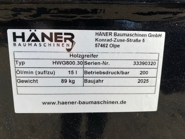 Häner HWG800.30 - Grabež: slika 5 Häner HWG800.30 - Grabež: slika 5
