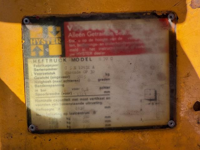 Hyster H 70 C - Teleskopski viličar: slika 5 Hyster H 70 C - Teleskopski viličar: slika 5