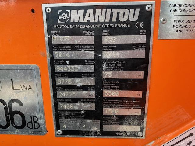 Manitou MT 1135 - Teleskopski viličar: slika 5 Manitou MT 1135 - Teleskopski viličar: slika 5