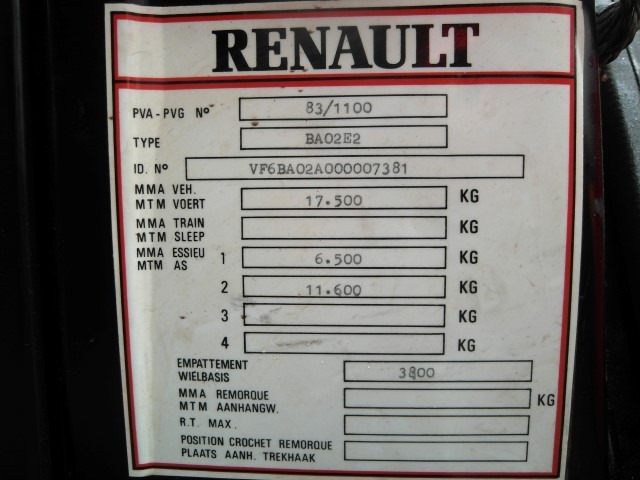 Renault G 260 - Gasilsko vozilo: slika 5 Renault G 260 - Gasilsko vozilo: slika 5