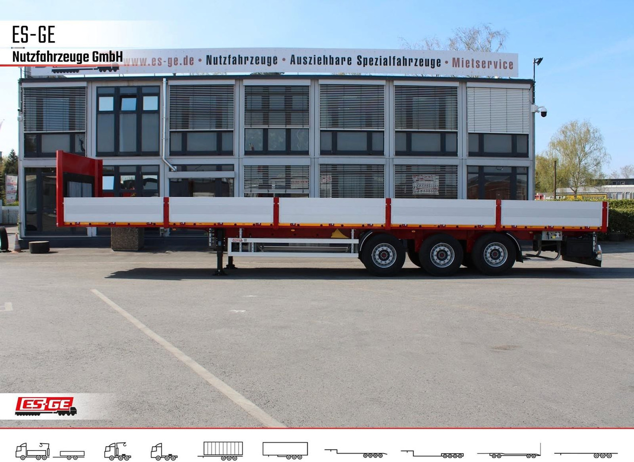 ES-GE 3-Achs Sattelanhänger -Bordwände - Polprikolica s kesonom: slika 2 ES-GE 3-Achs Sattelanhänger -Bordwände - Polprikolica s kesonom: slika 2