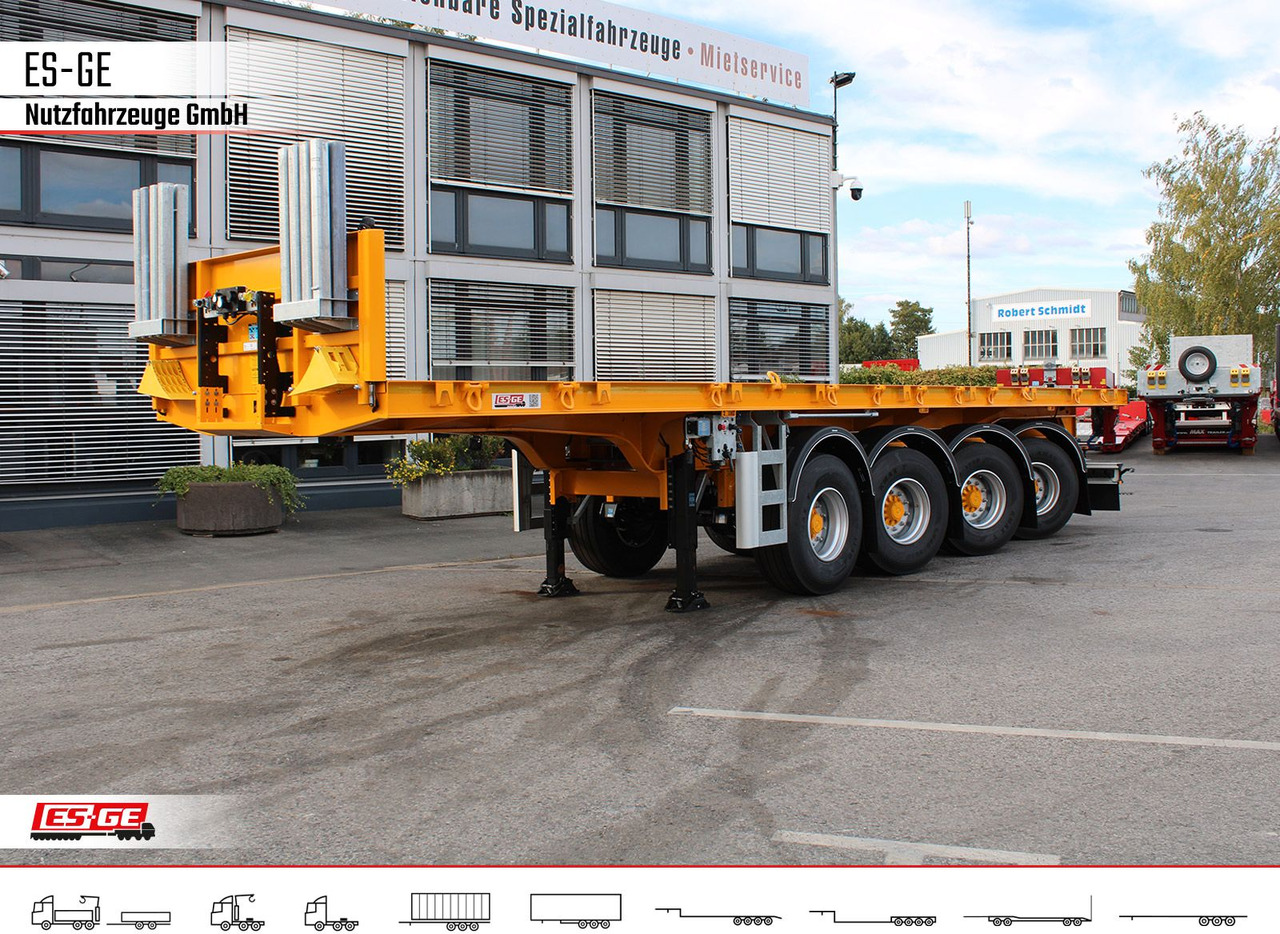 ES-GE 4-Achs-Ballastauflieger - Polprikolica s kesonom: slika 2 ES-GE 4-Achs-Ballastauflieger - Polprikolica s kesonom: slika 2